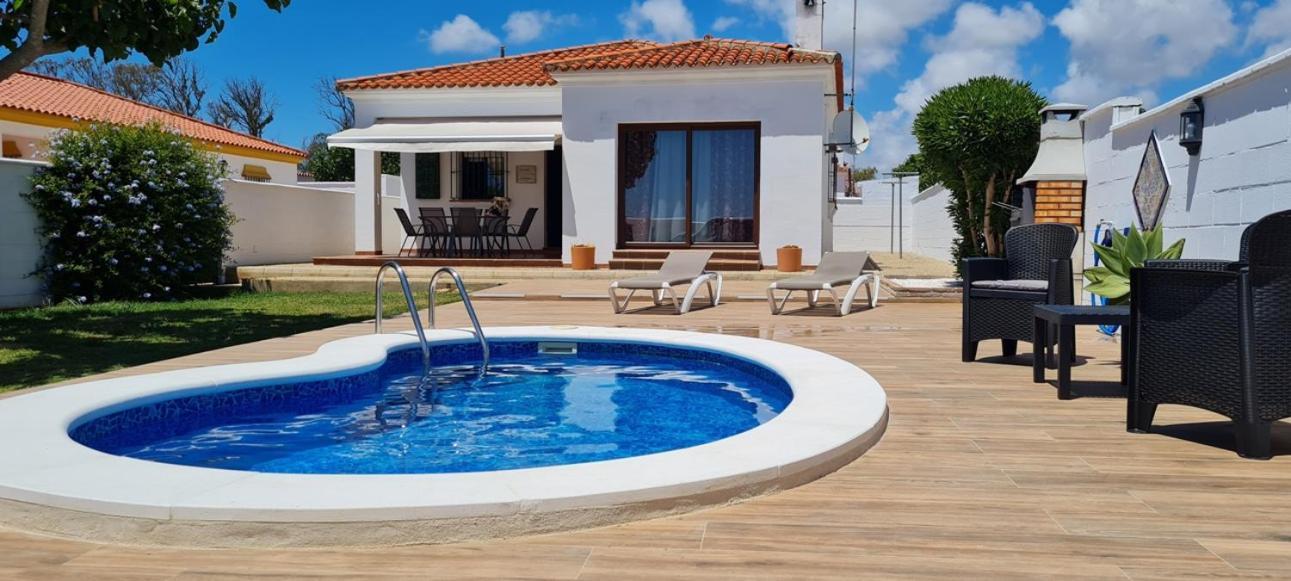 Chalet Las Adelfas Chaparrillo Conil De La Frontera Exterior foto
