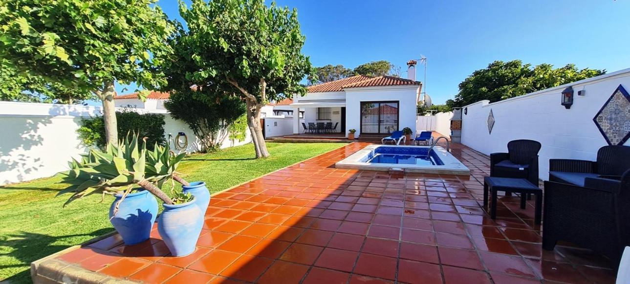 Chalet Las Adelfas Chaparrillo Conil De La Frontera Exterior foto